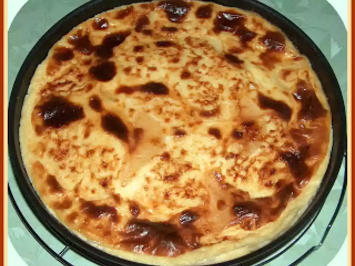 Flognarde aux poires