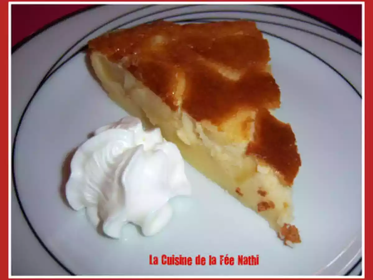 Flognarde aux pommes