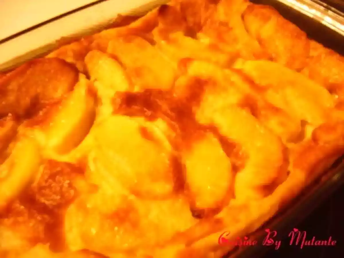 Flognarde aux pommes de Sologne par Florence Edelmann