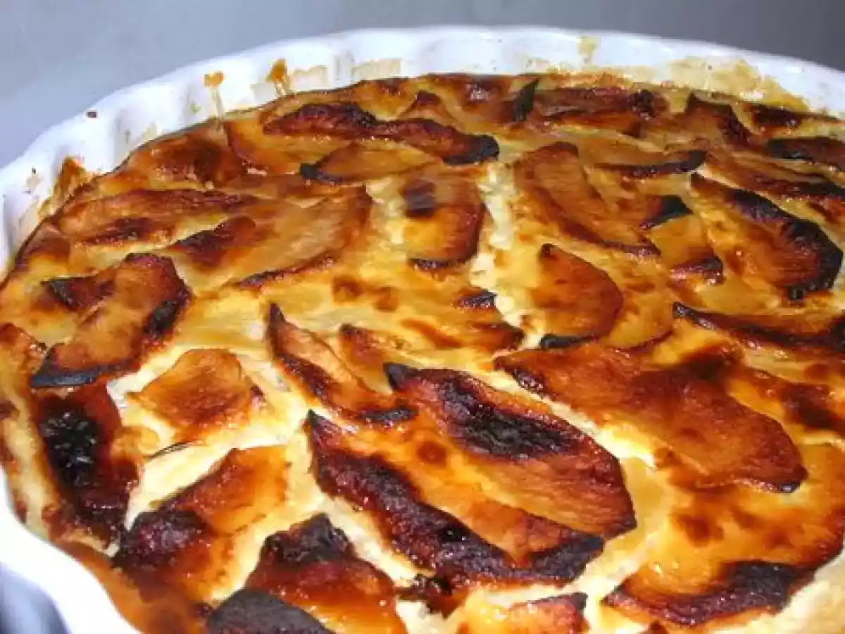 Flognarde aux pommes - Limousin