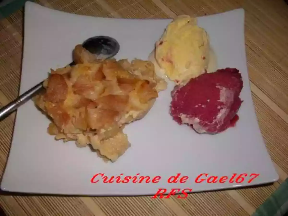 Flognarde aux pommes, ultra pro tupperware pour soirée entre copines