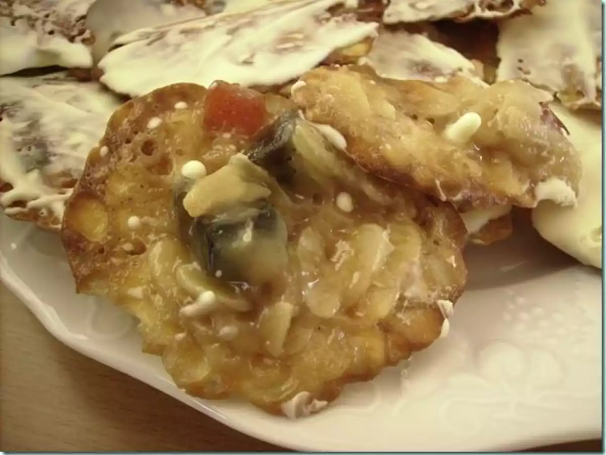 Florentins aux fruits confits et au chocolat