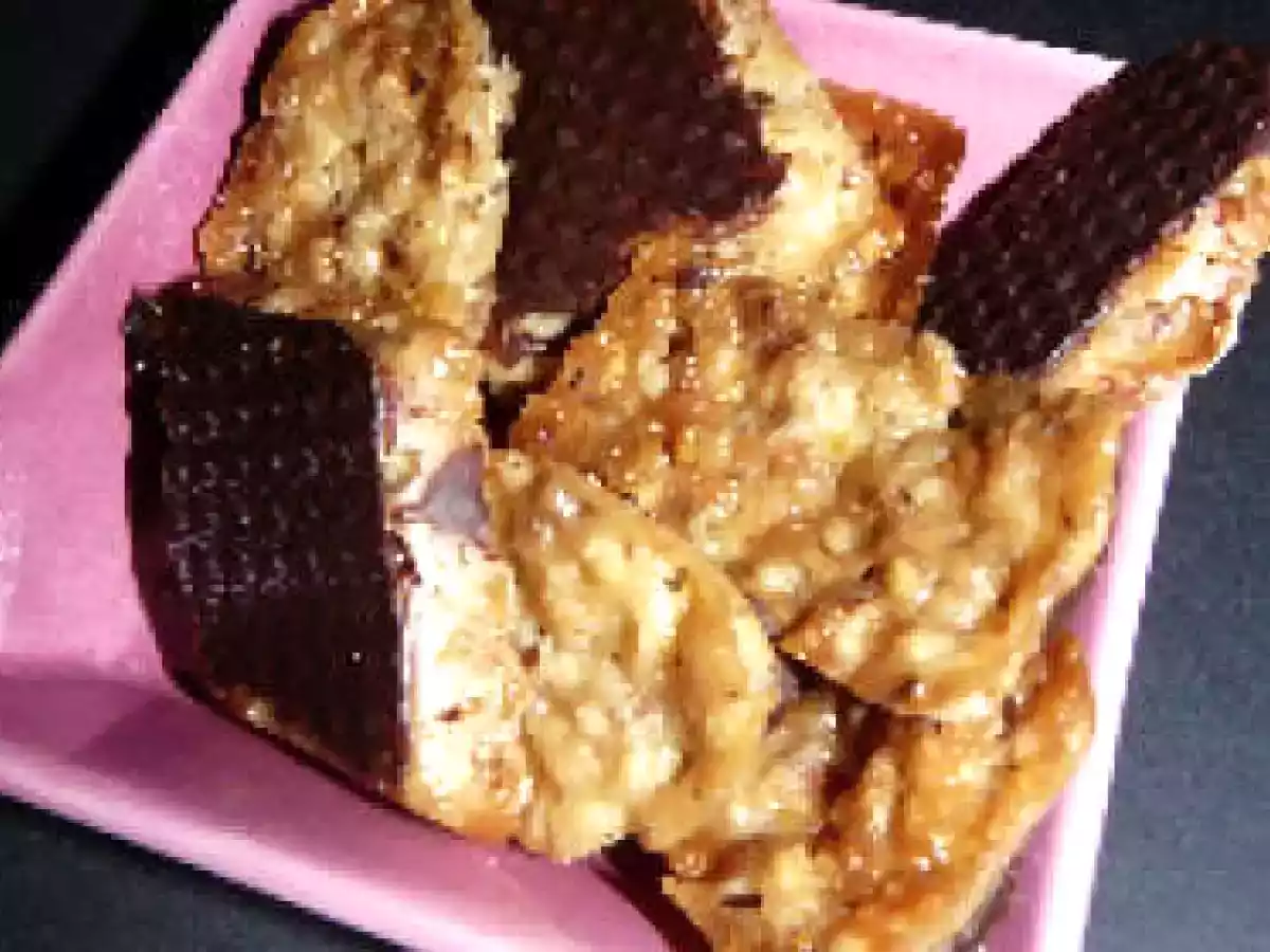 Florentins aux pignons et noisettes