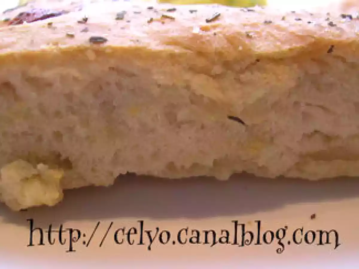 Focaccia au thym et à la fleur de Sel - photo 2