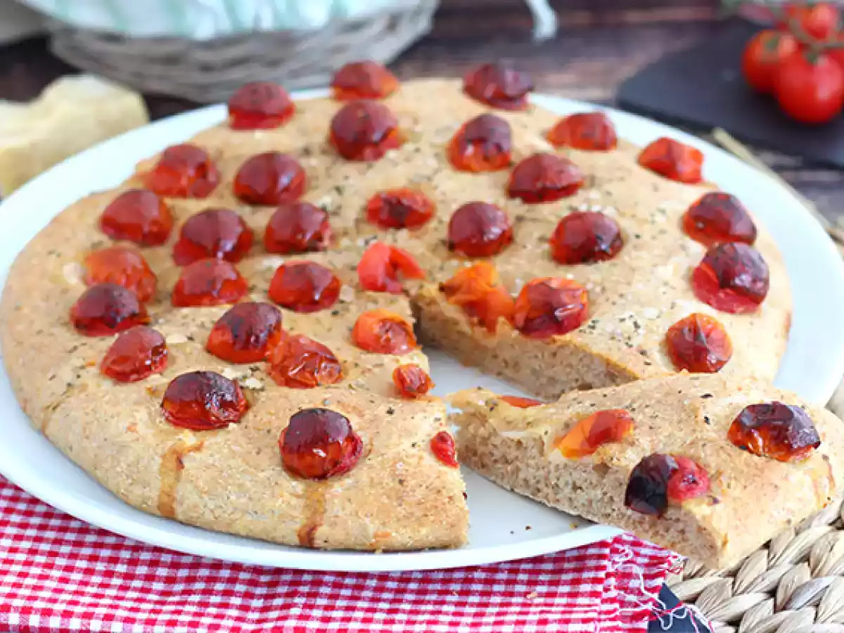 Focaccia aux tomates cerises - photo 2