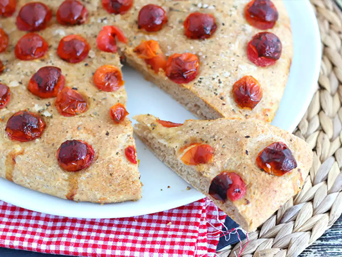 Focaccia aux tomates cerises - photo 4