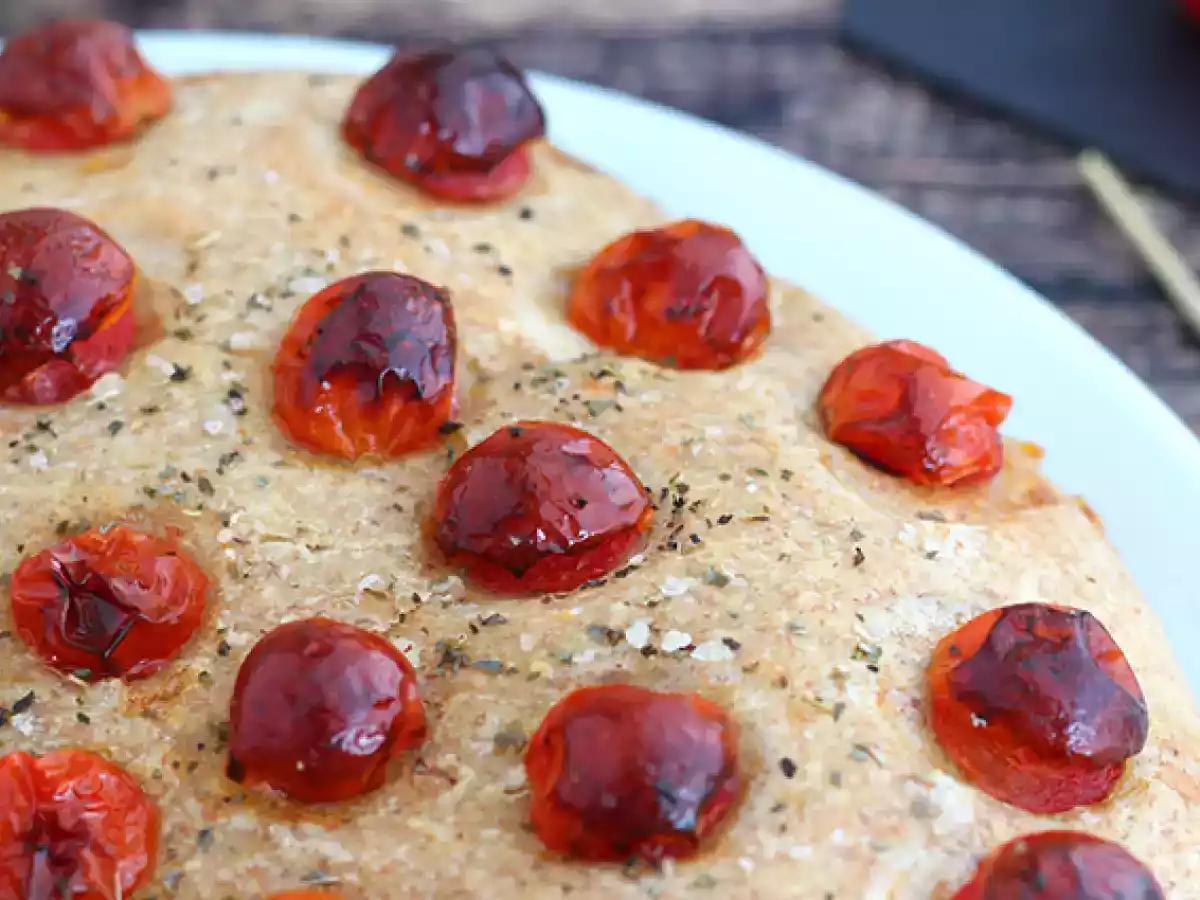 Focaccia aux tomates cerises - photo 3