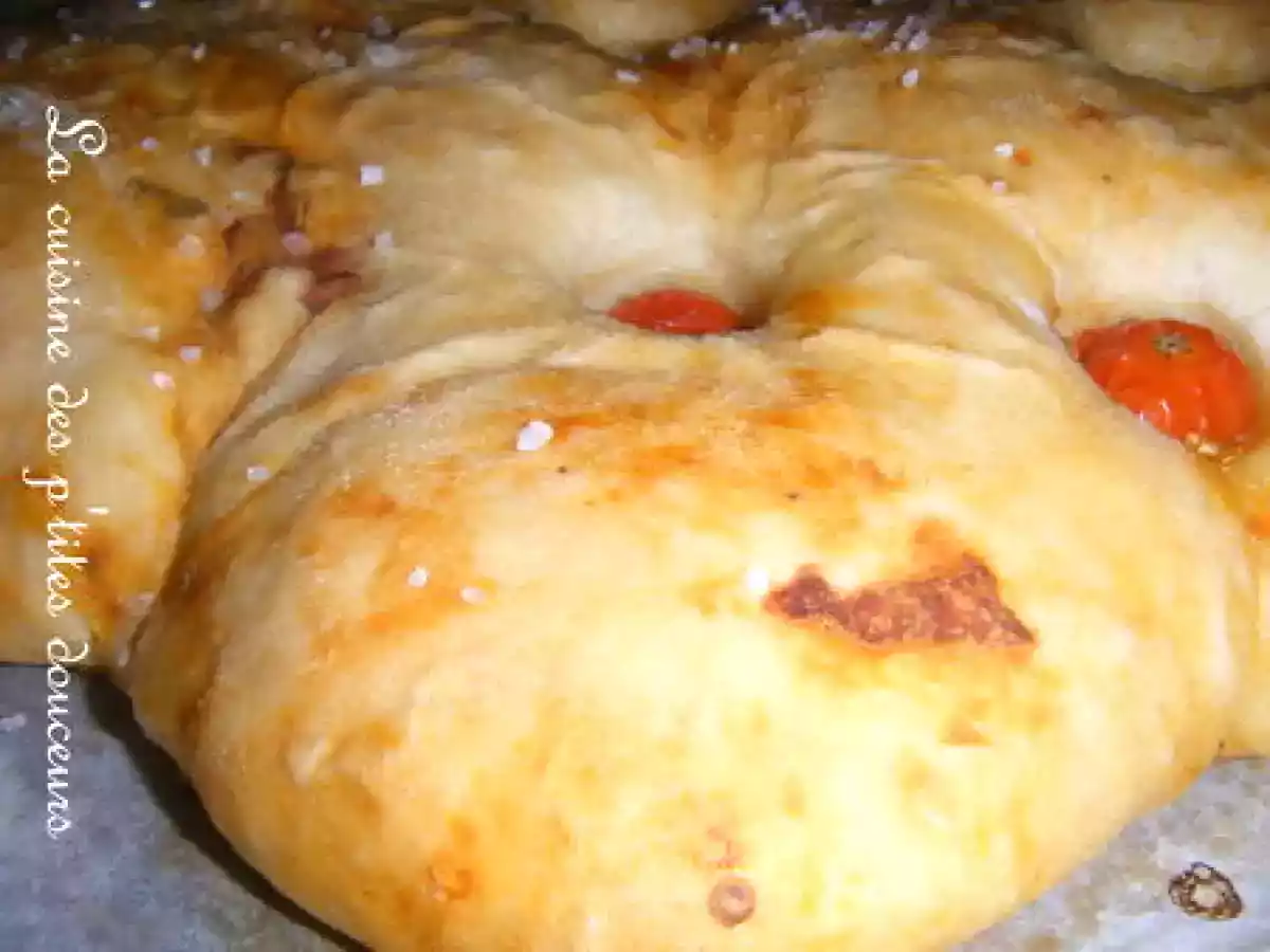 Focaccia aux tomates cerises et au basilic - photo 4