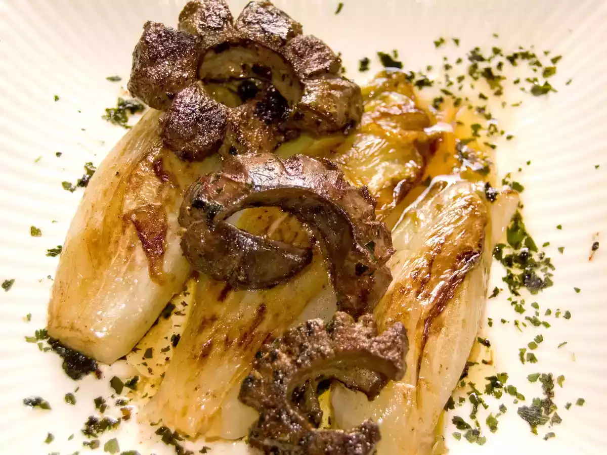 Foie de veau à la brésilienne.