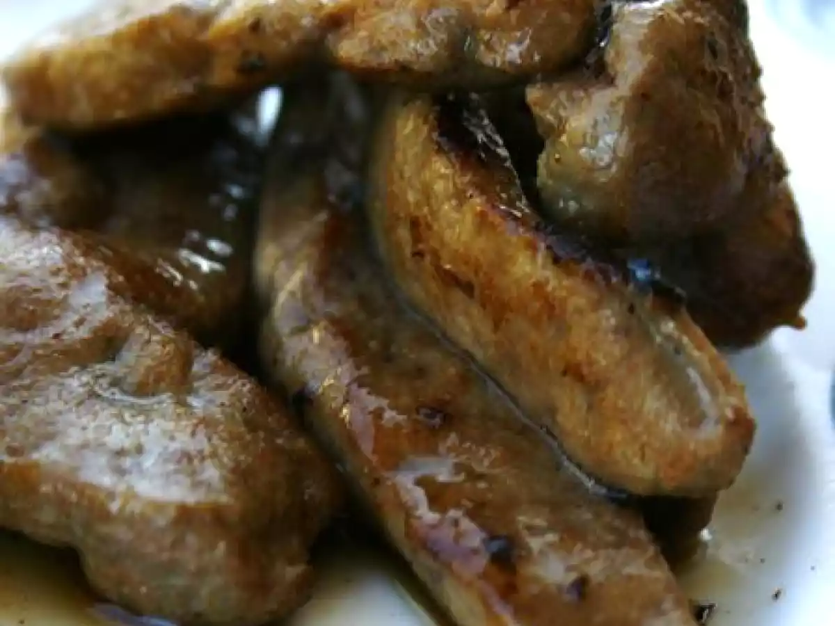Foie de veau au miel et courge spaghetti - photo 4