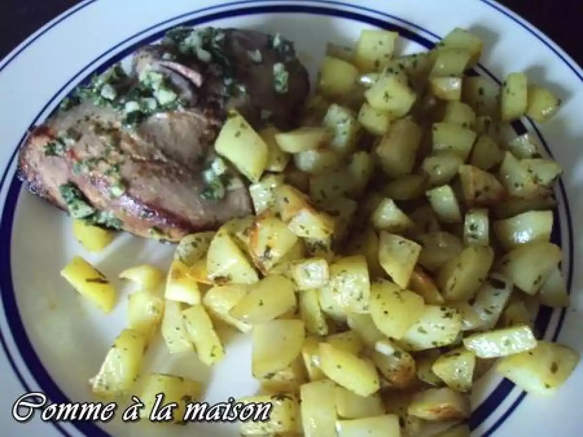 Foie de veau persillé