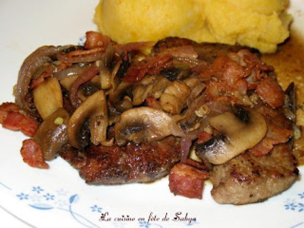 Recette de foie de veau poêlé au vinaigre balsamique