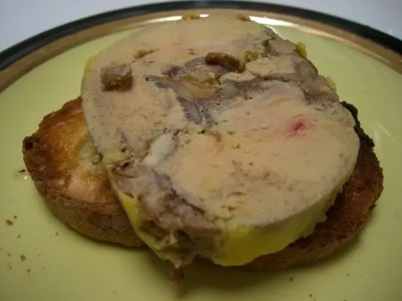 Foie gras aux cèpes et aux noix, photo 1