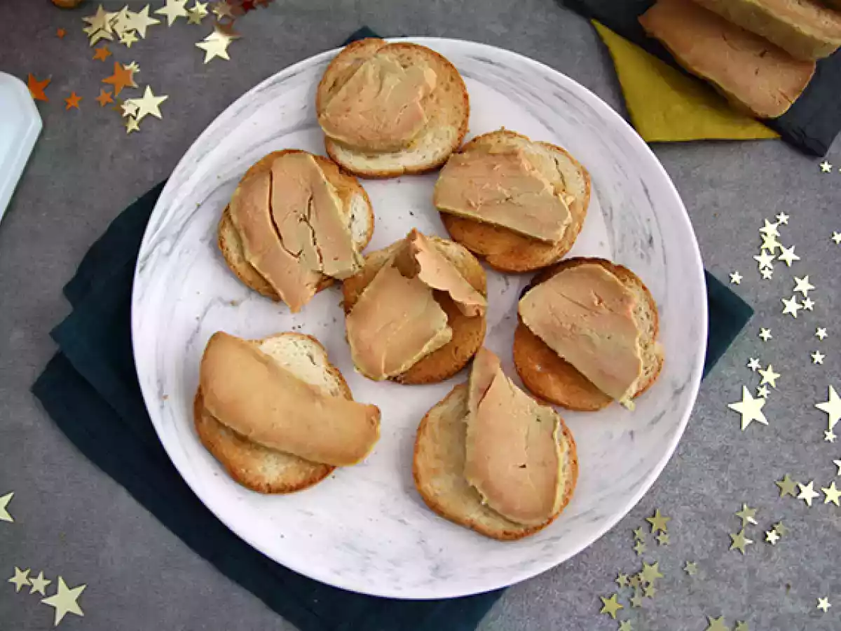 Foie gras cuit au sel - photo 2