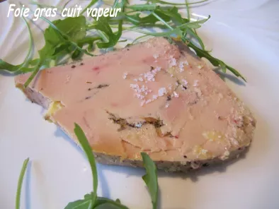 foie gras four vapeur
