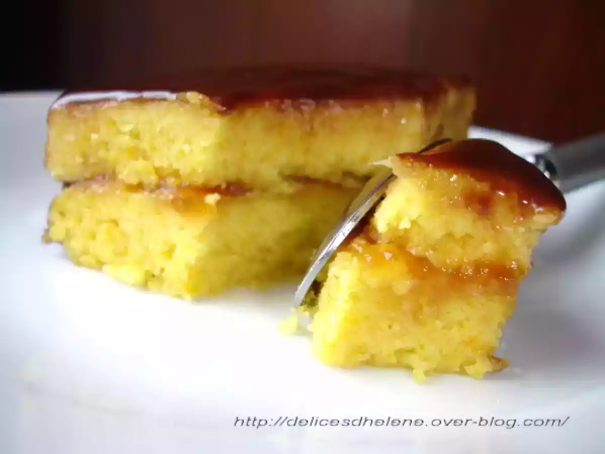 FONDANT A L'ORANGE, SANS BEURRE, SANS LAIT, SANS GLUTEN - photo 3