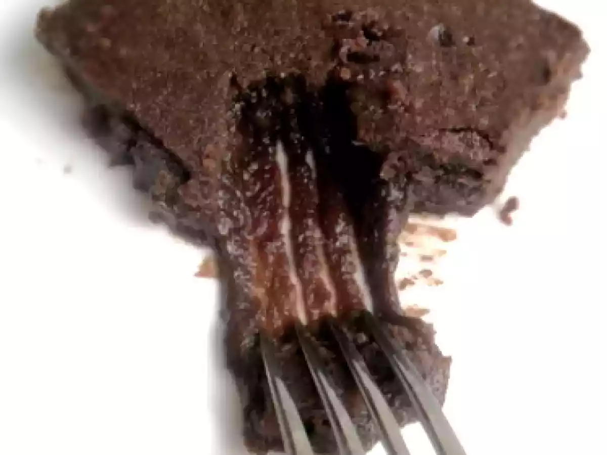 Fondant au Chocolat au sucre roux