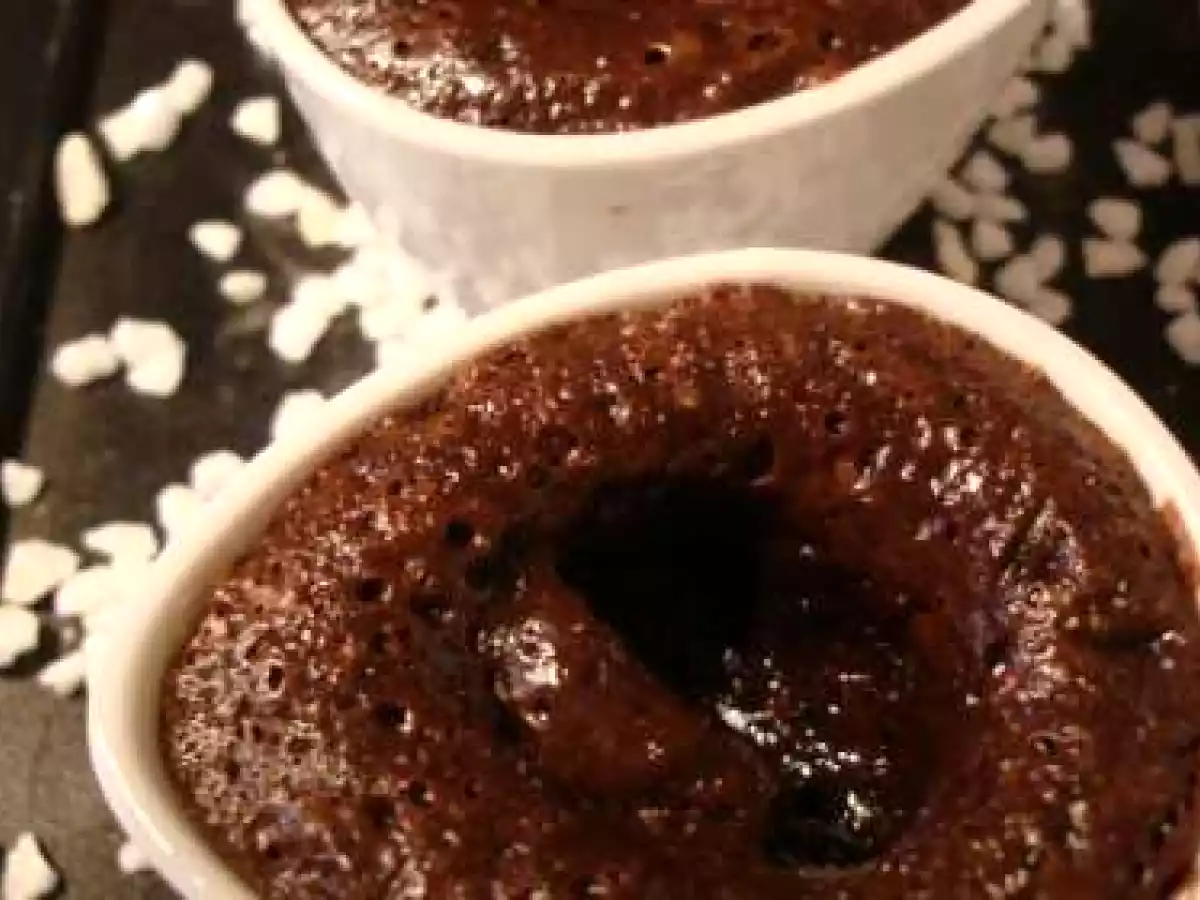 Fondant au chocolat aux fraises tagada - photo 2