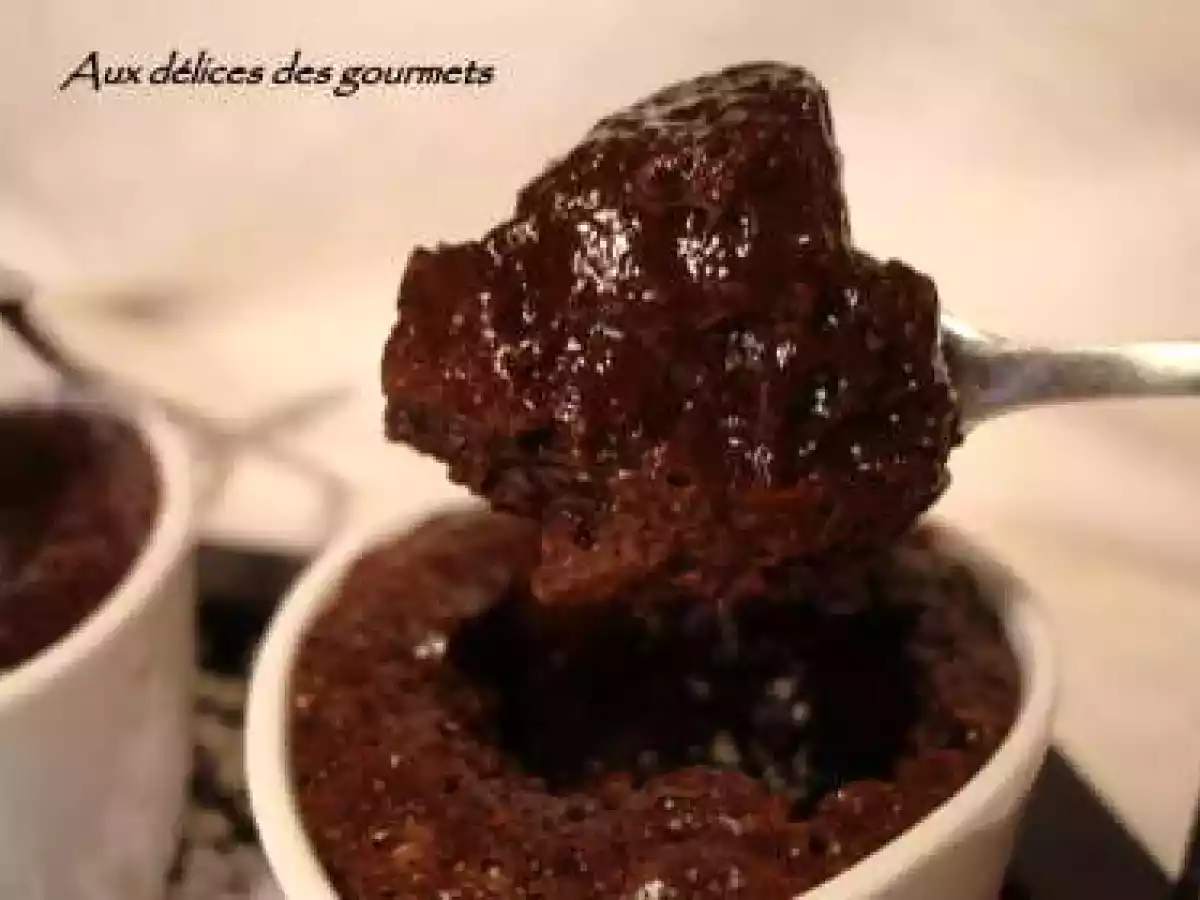 Fondant au chocolat aux fraises tagada - photo 3