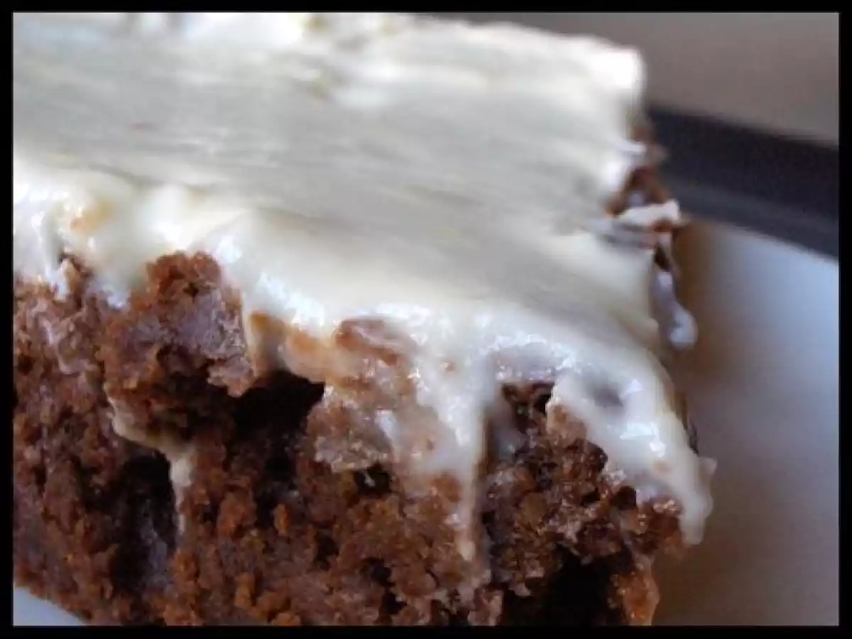 Fondant au chocolat décadent (sans oeufs) et son glaçage au chocolat blanc - photo 2