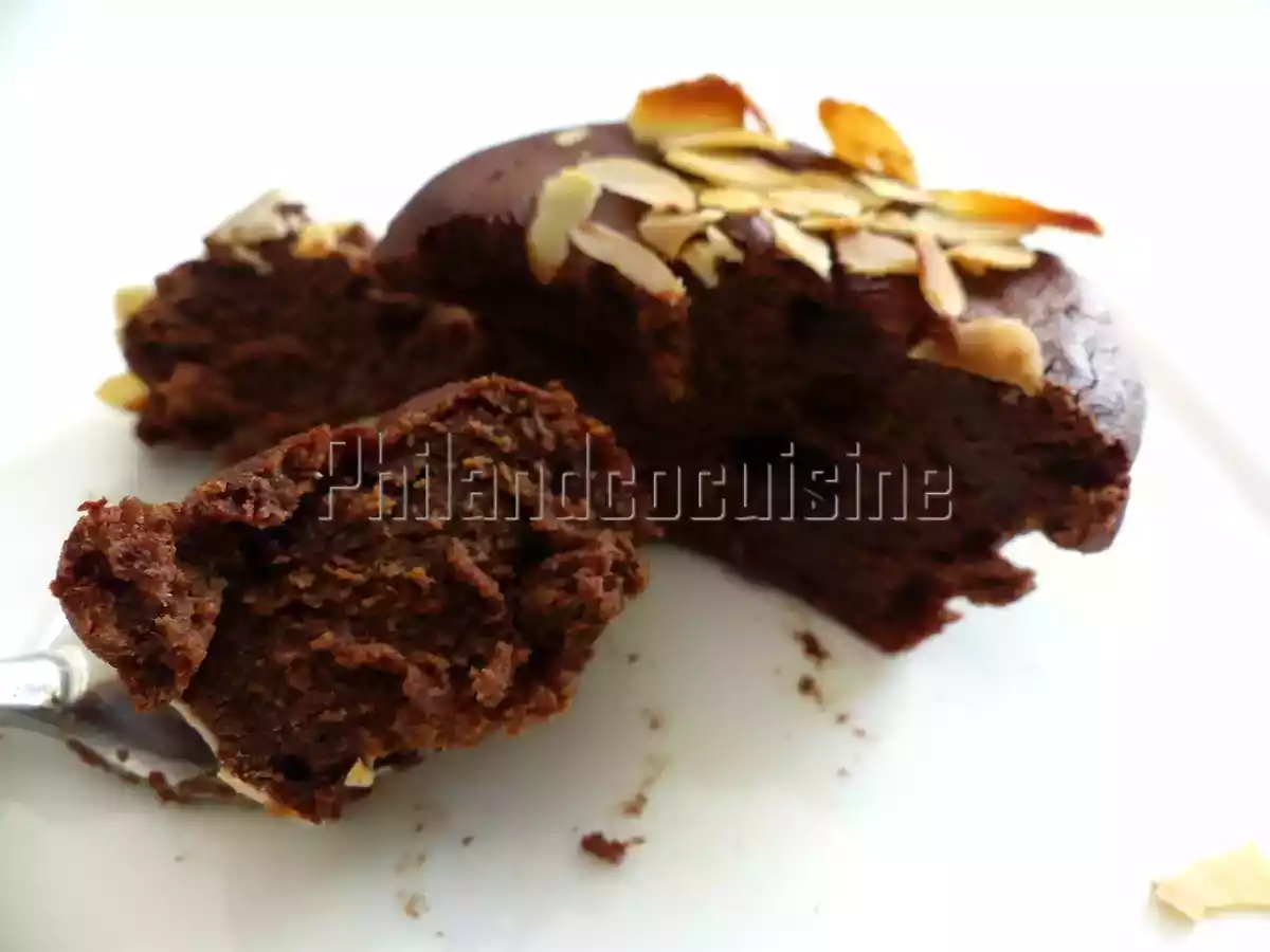 Fondant au chocolat et à l'avocat - photo 2