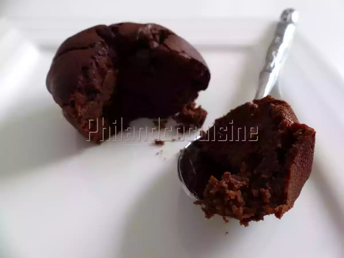Fondant au chocolat et à l'avocat - photo 3