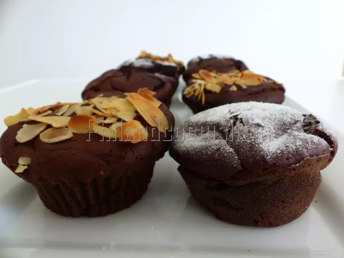 Fondant au chocolat et à l'avocat - photo 4