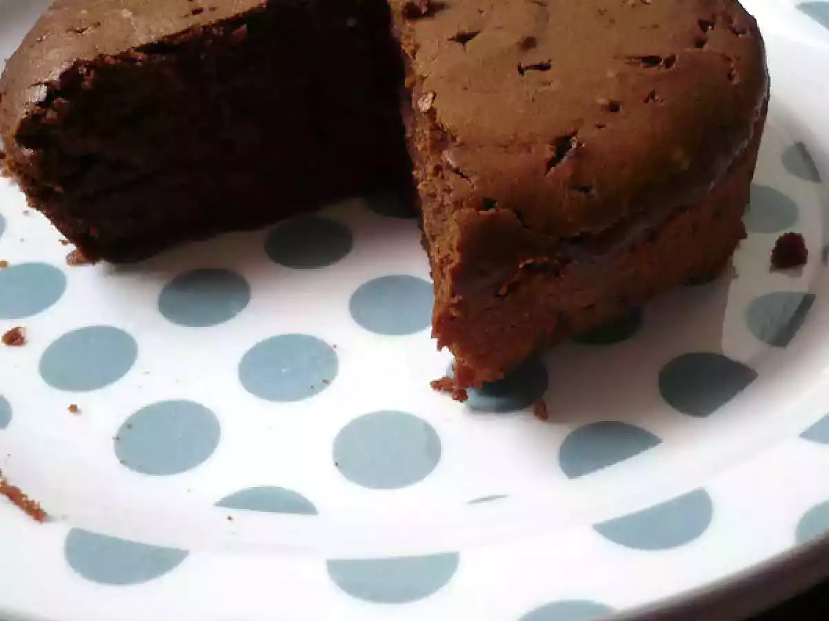 Fondant au chocolat et à la brousse