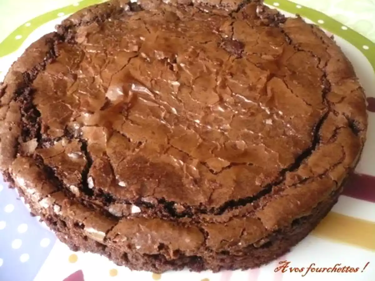 Fondant au chocolat et aux poires