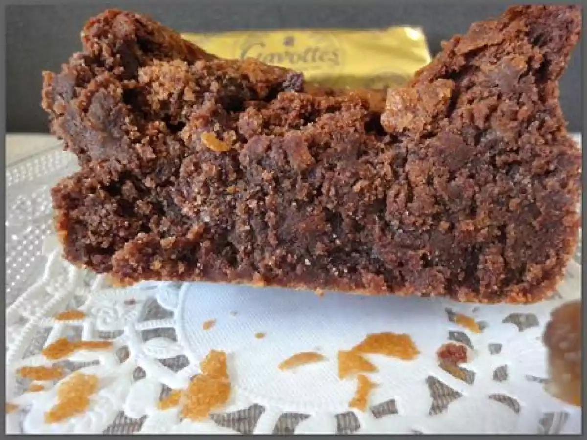 Fondant au chocolat et crème de marron aux Gavottes - photo 2