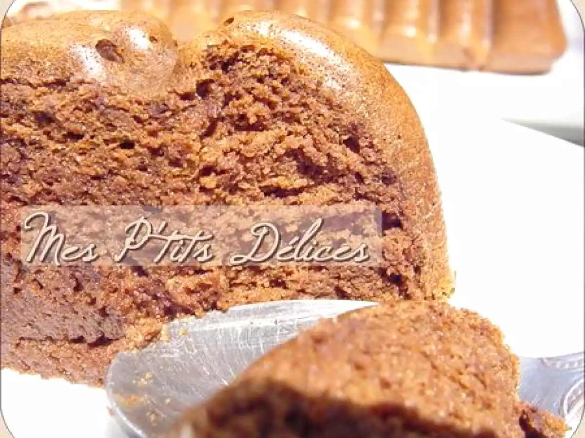 Fondant au chocolat et fromage blanc 0%