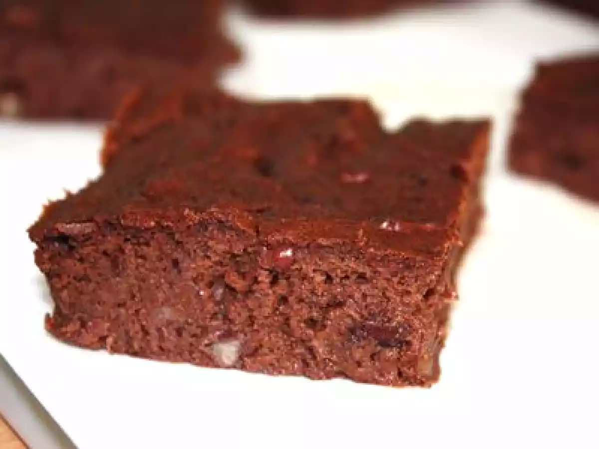 Fondant au chocolat et haricots azukis