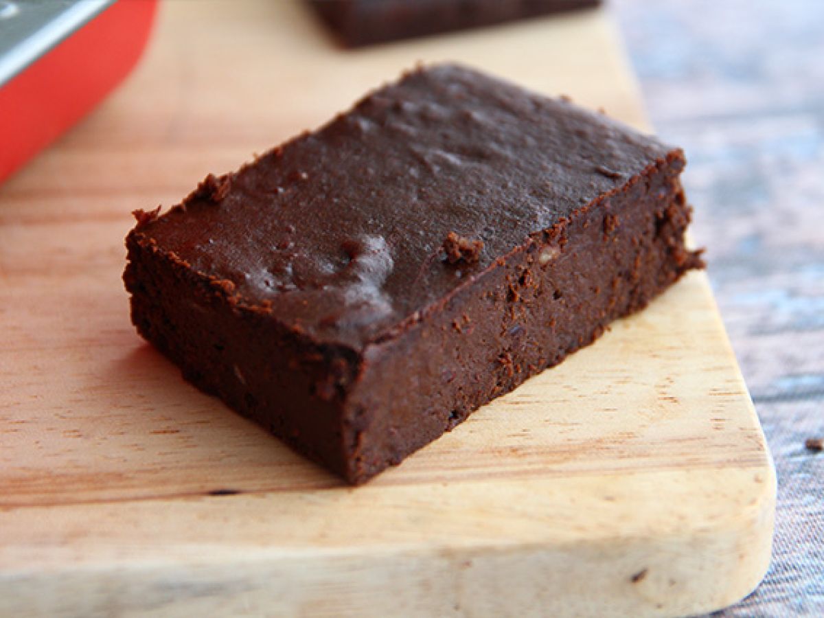 Fondant au chocolat et haricots rouges - Sans gluten / Sans lactose