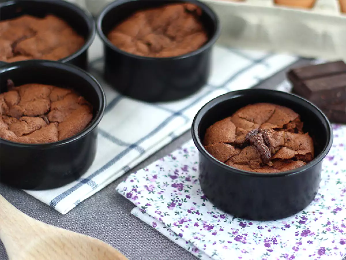 Fondant au chocolat gourmands et sans gluten - photo 3