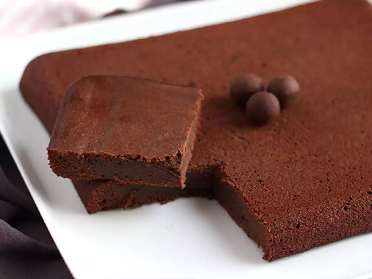 Fondant au chocolat sans beurre facile