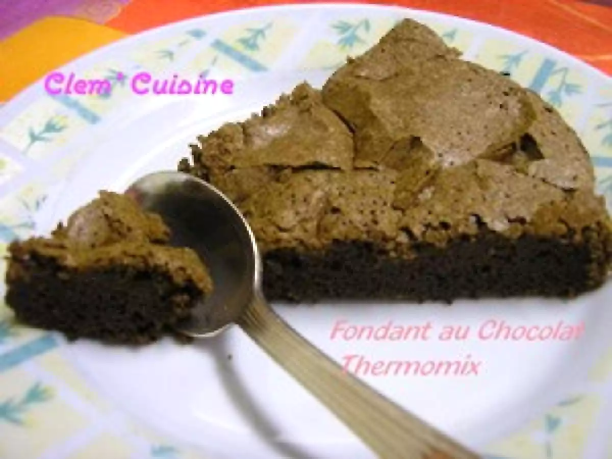 Fondant au chocolat Thermomix !!! MmM