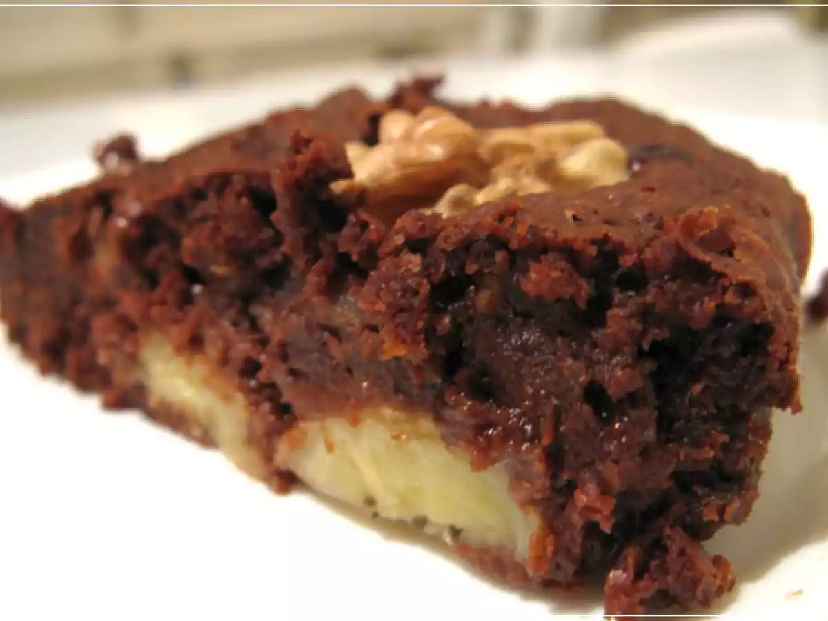 Fondant chocolat, banane !