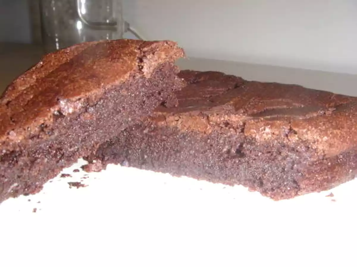 Fondant chocolat noir aux pépites saveur violette - photo 3