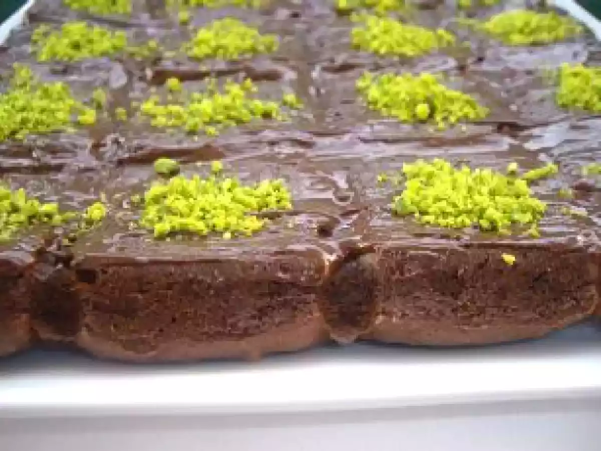 Fondant Chocolat Pistache