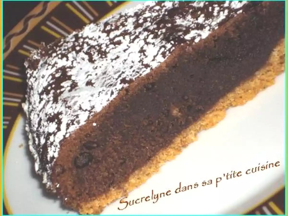 Fondant chocolat se reposant sur un lit de palets bretons au speculoos! - photo 2