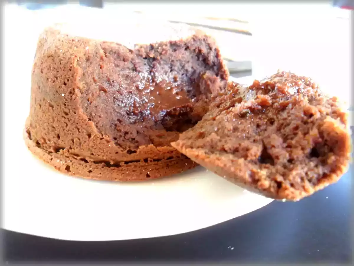 Fondant chocolat, spéculoos au lait concentré et mascarpone