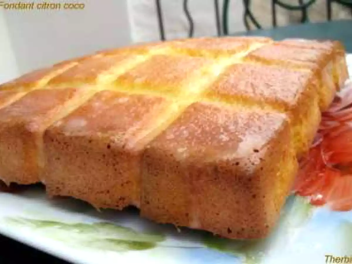 Fondant citron coco - photo 2