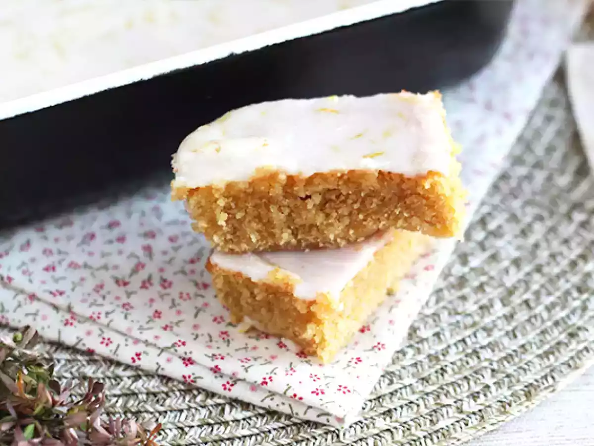 Fondant citron et avoine, glaçage au citron - photo 2