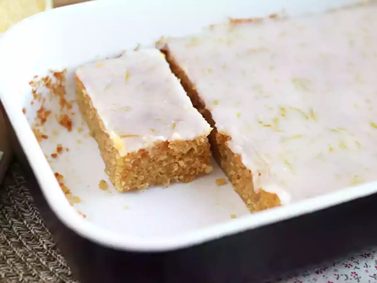 Fondant citron et avoine, glaçage au citron - photo 4