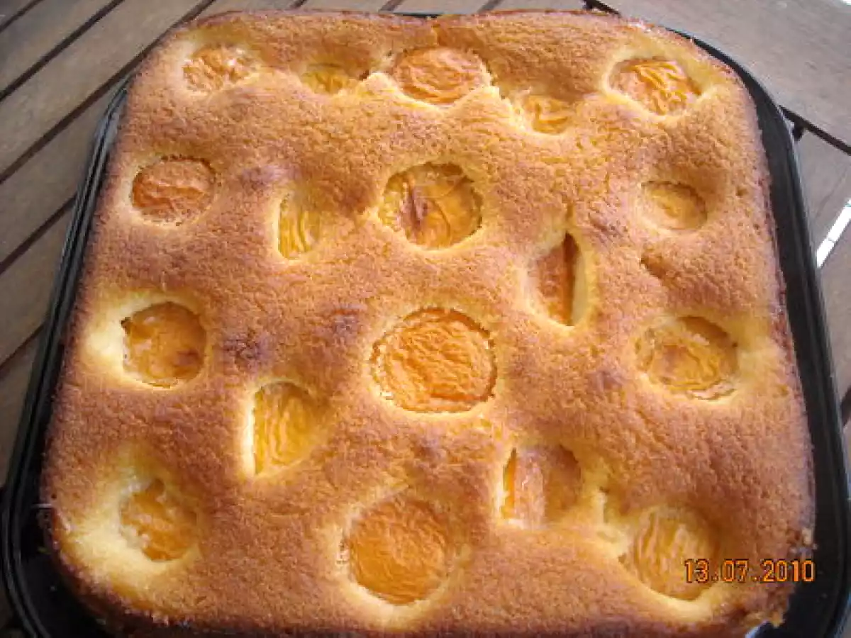 FONDANT D'AMANDES AUX ABRICOTS