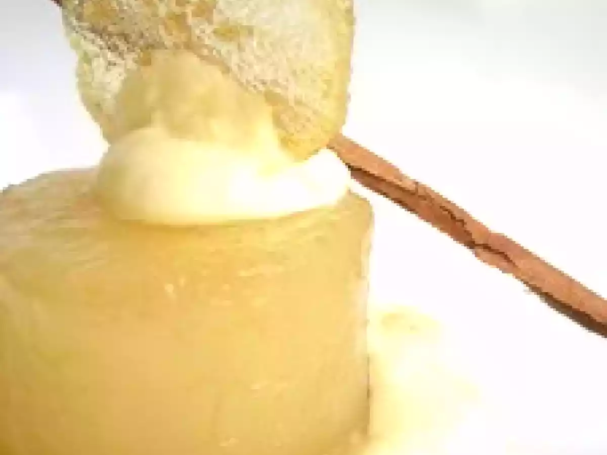 Fondant de poires sur crumble et mousse de poires - photo 2