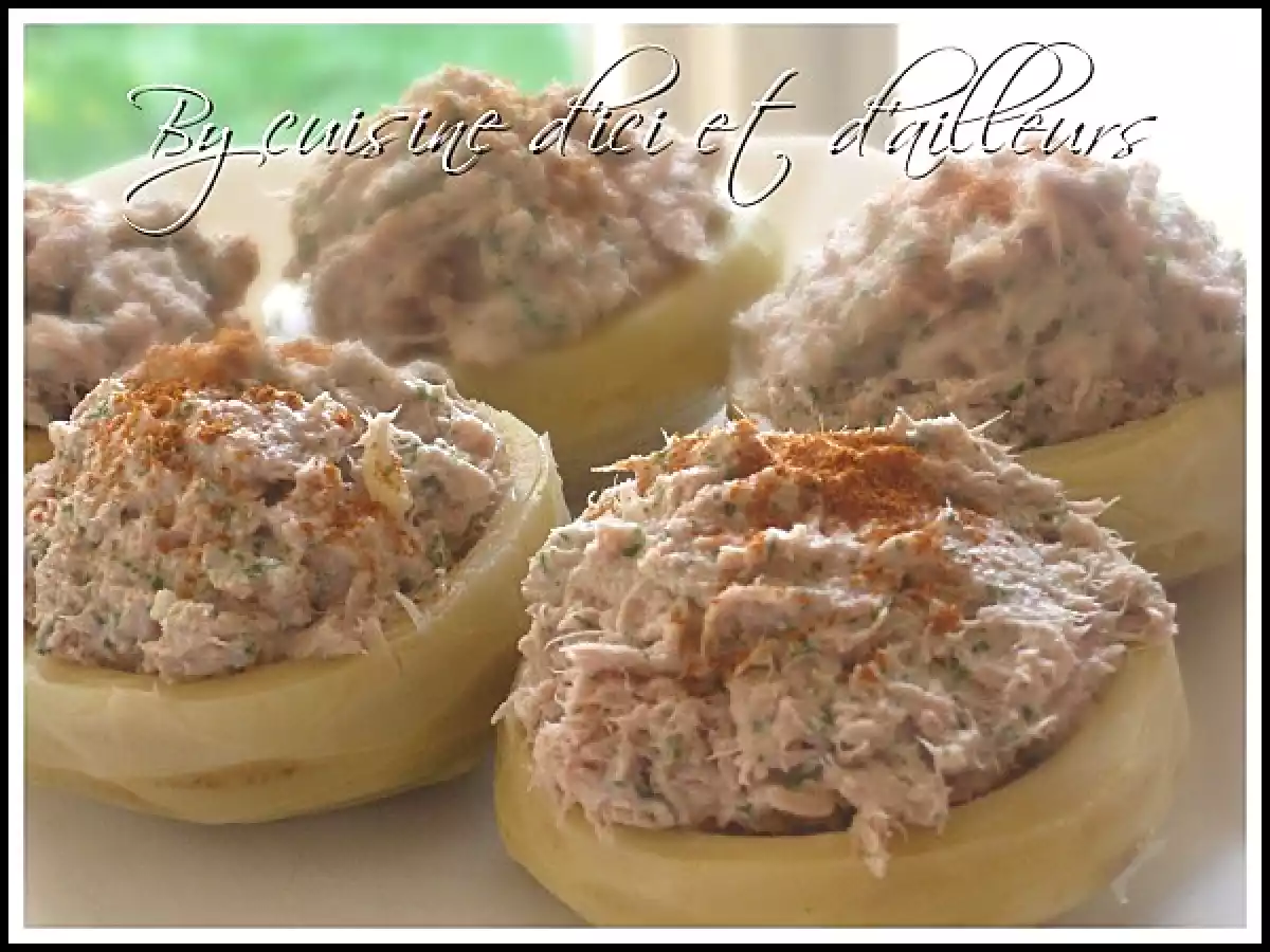 Fonds d'artichauts farçis au thon et kiri - photo 3