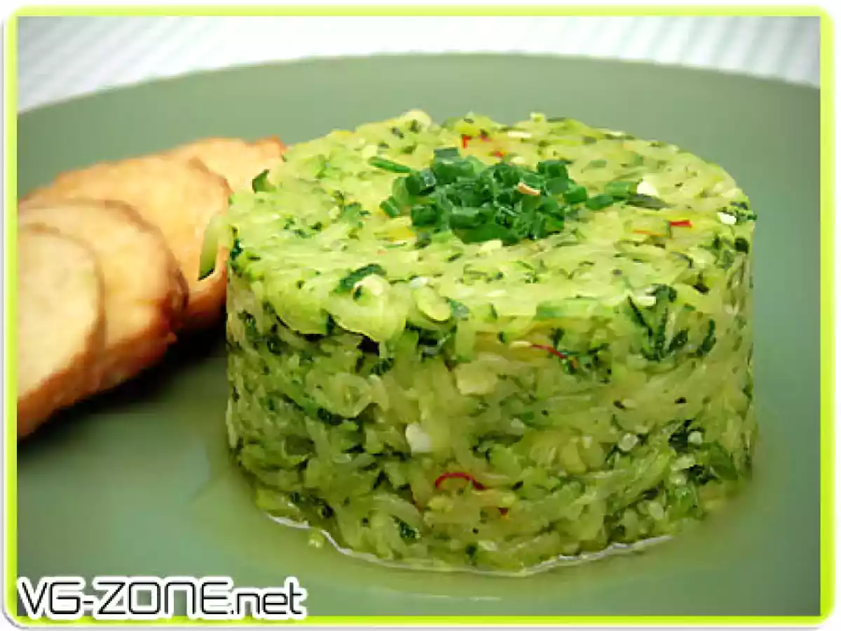 Fondue de Courgettes au Safran