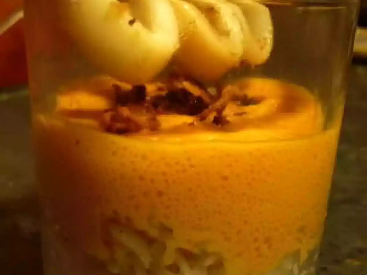 Food challenge... calamars à l'ail thaï, espuma tomate et poivron