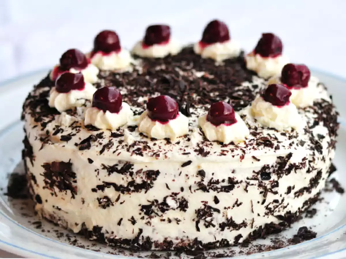 Forêt-noire sans gluten